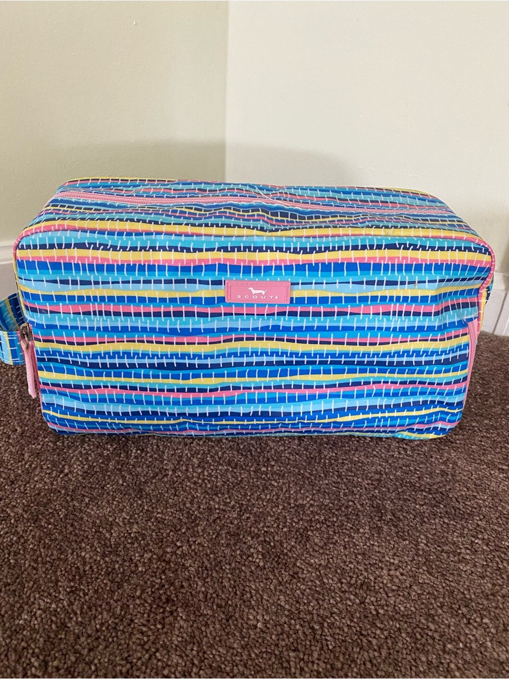 Scout Large Cosmetic Case with three openings